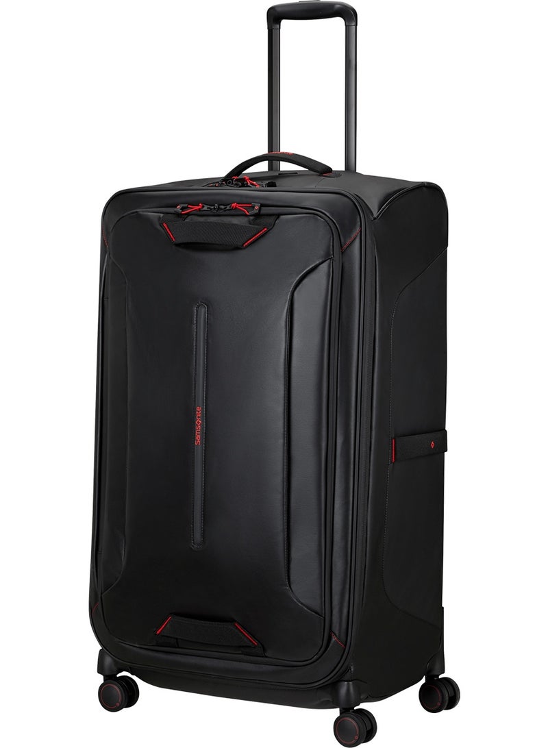 Samsonite Ecodiver Suitcase Check-In Size 79 cm, 4 Spinner Wheels, 100% Recycled Pet, Black|ID Tag|Front Pocket Compartment|TSA Lock|Water Resistant Material - 3 Years International Warranty - Image 1